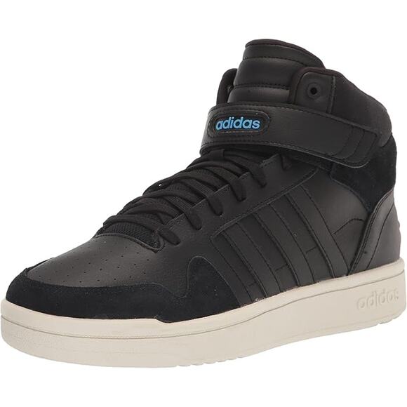 NWT Adidas Mens Adidas PostMove Mid Classic -Black/Pulse Blue-Size 10 - Picture 1 of 6